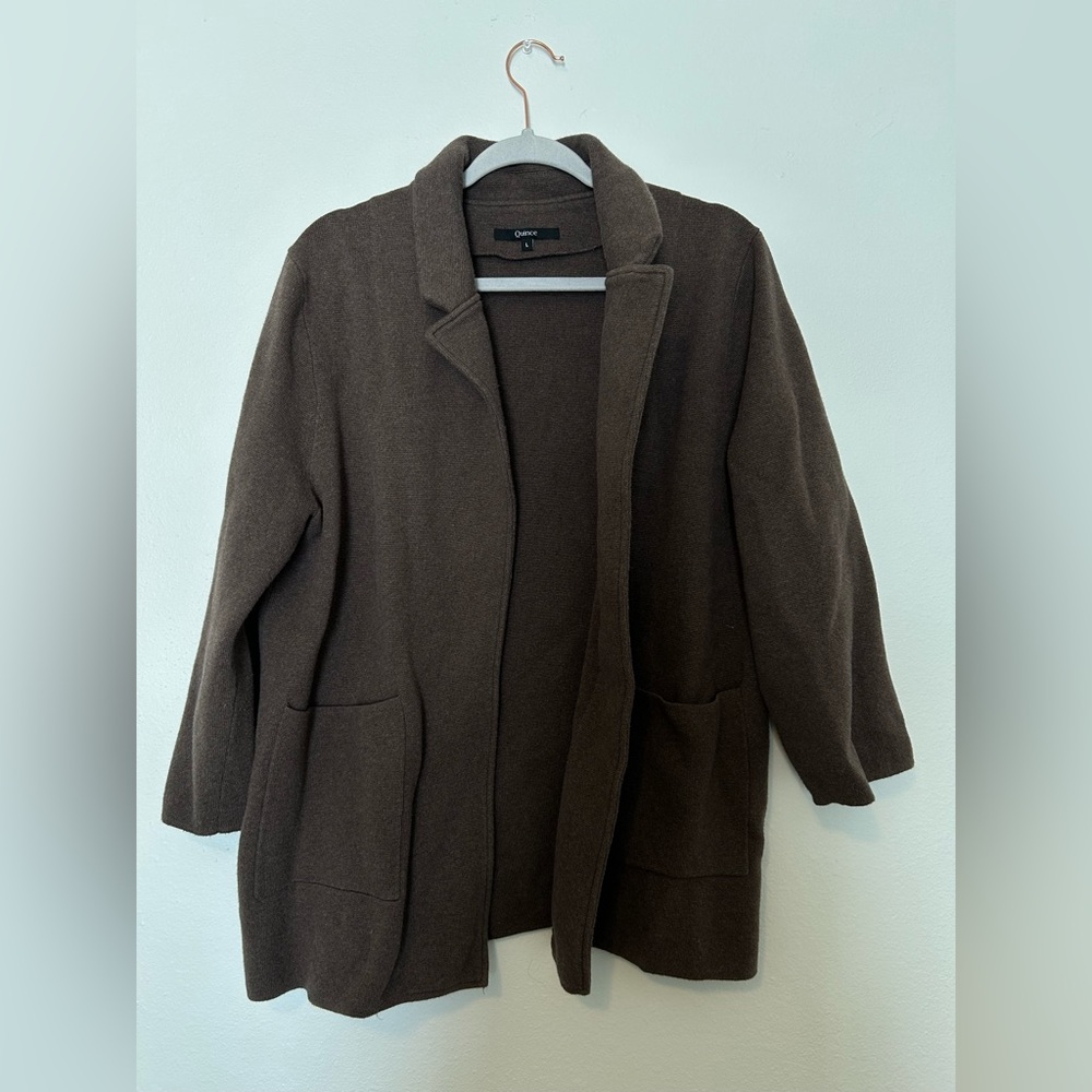 Quince Sweater Blazer
